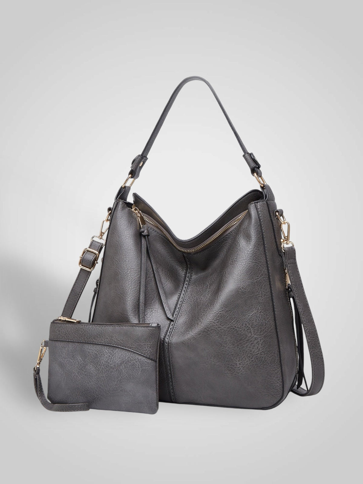 Sofia | Borsa Hobo di Lusso in Pelle Antifurto