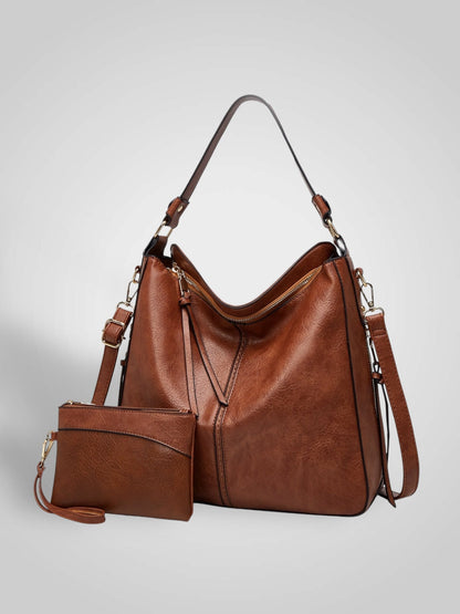 Sofia | Borsa Hobo di Lusso in Pelle Antifurto