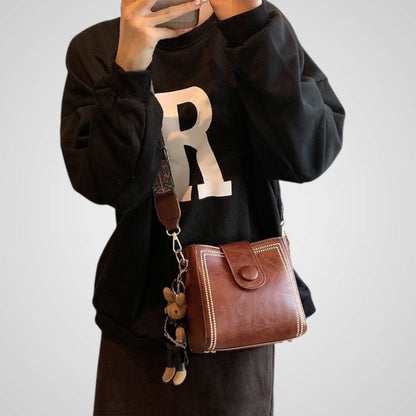 Olmo | Borsa Retro con Tracolla Larga Regolabile