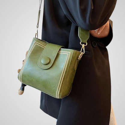 Olmo | Borsa Retro con Tracolla Larga Regolabile