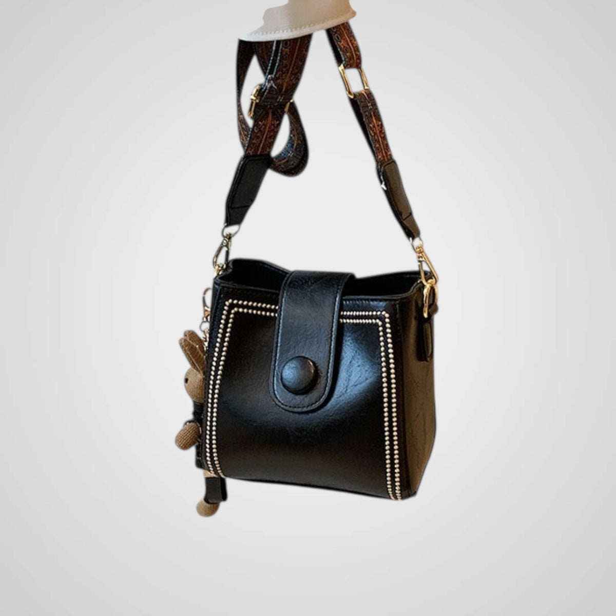 Olmo | Borsa Retro con Tracolla Larga Regolabile