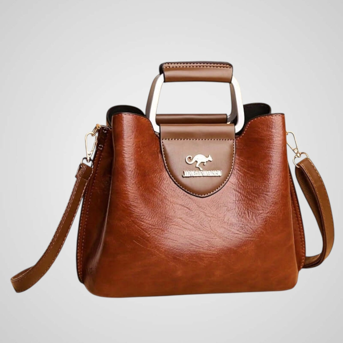 Ana | Elegante Borsa in Pelle Bicolore
