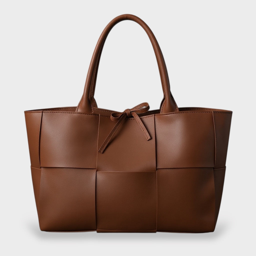 Agathi | Borsa in Pelle Intrecciata