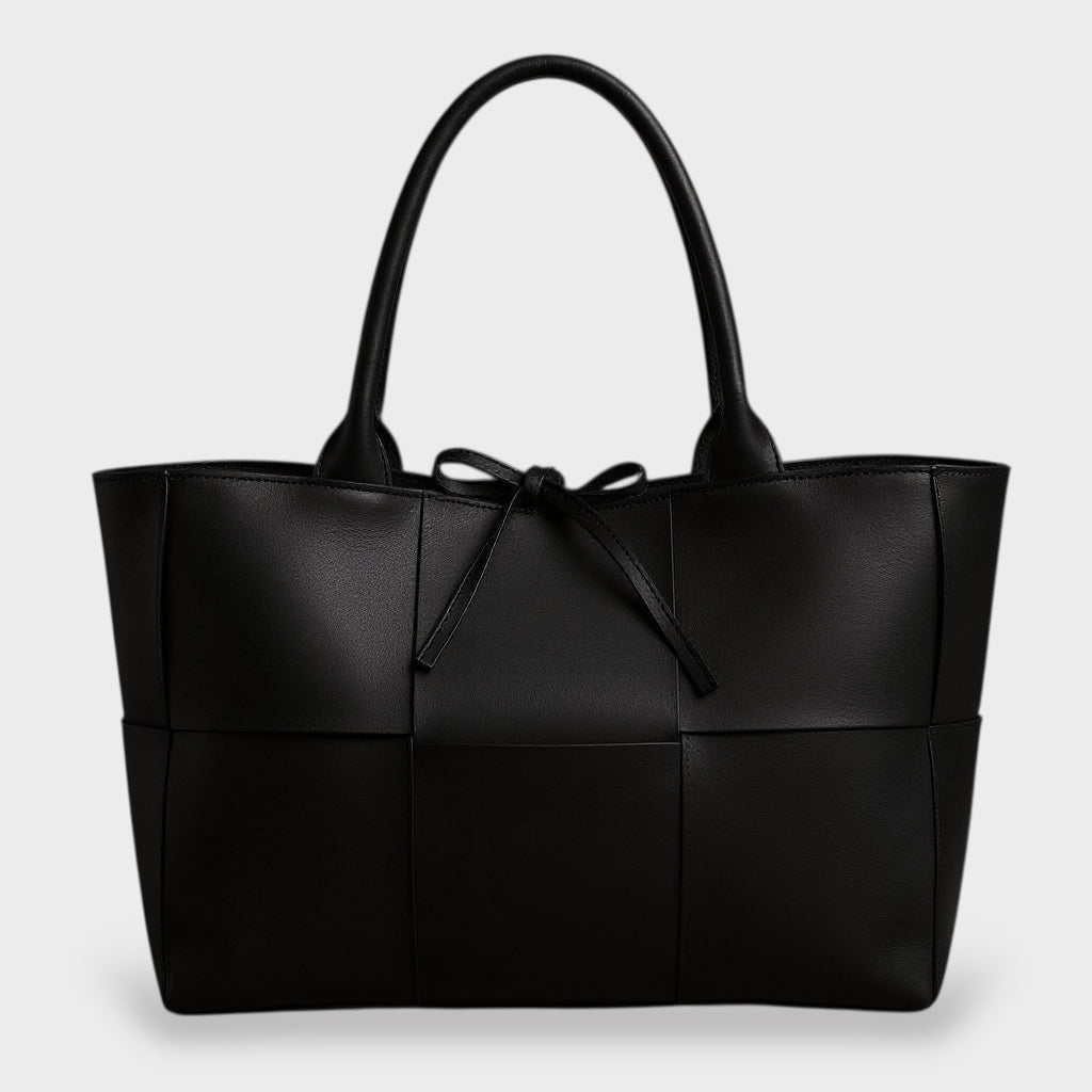 Agathi | Borsa in Pelle Intrecciata