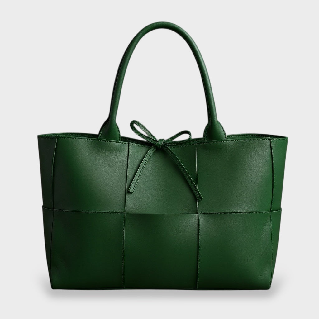 Agathi | Borsa in Pelle Intrecciata