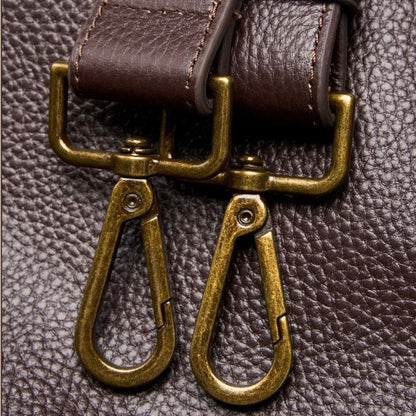 Adriana | Borsa Minimalista in Pelle Autentica Morbida e Retro per il Giorno