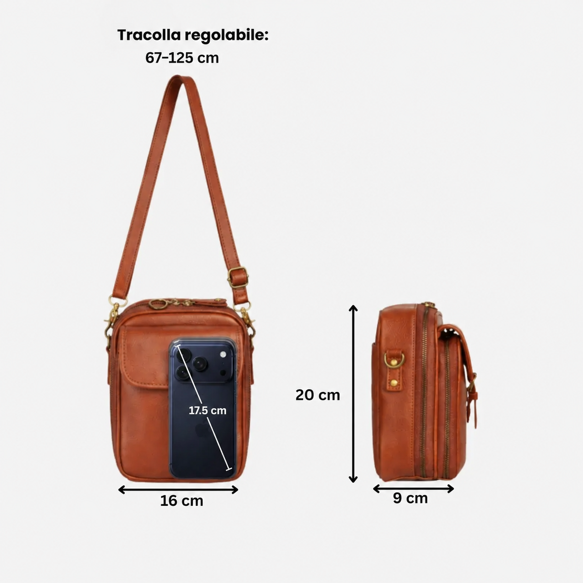 Vastra | Borsa a Tracolla Capiente