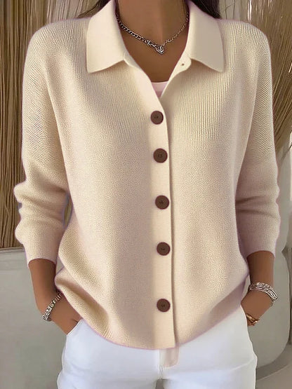 Josephine | Cardigan con Colletto e Bottoni