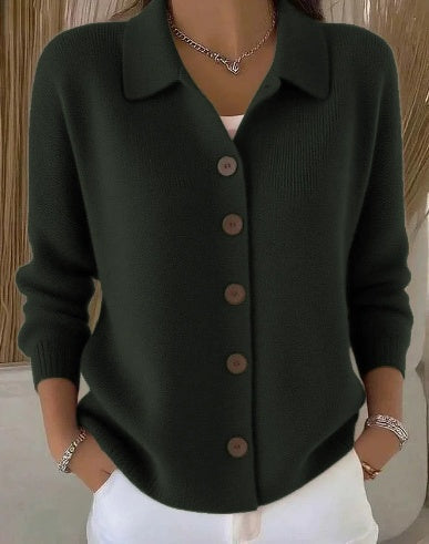 Josephine | Cardigan con Colletto e Bottoni