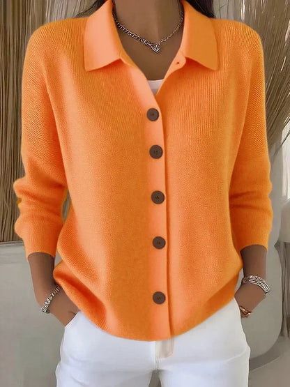 Josephine | Cardigan con Colletto e Bottoni