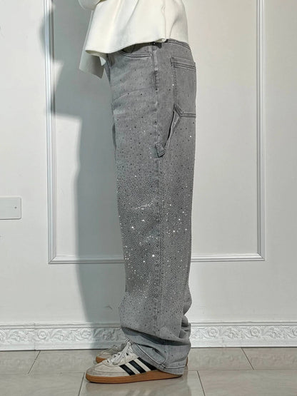Gaby | Pantaloni con Strass