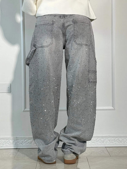 Gaby | Pantaloni con Strass