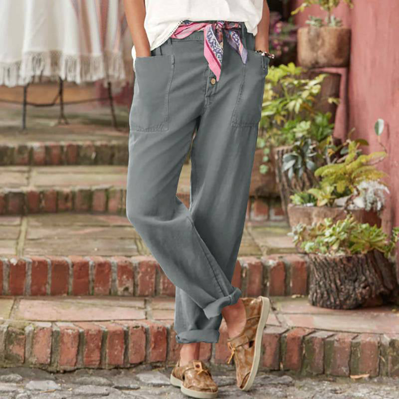 Jiselle | Pantaloni Casual Comodi