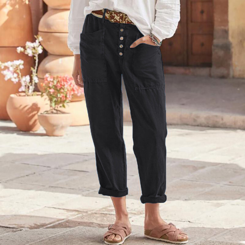 Jiselle | Pantaloni Casual Comodi