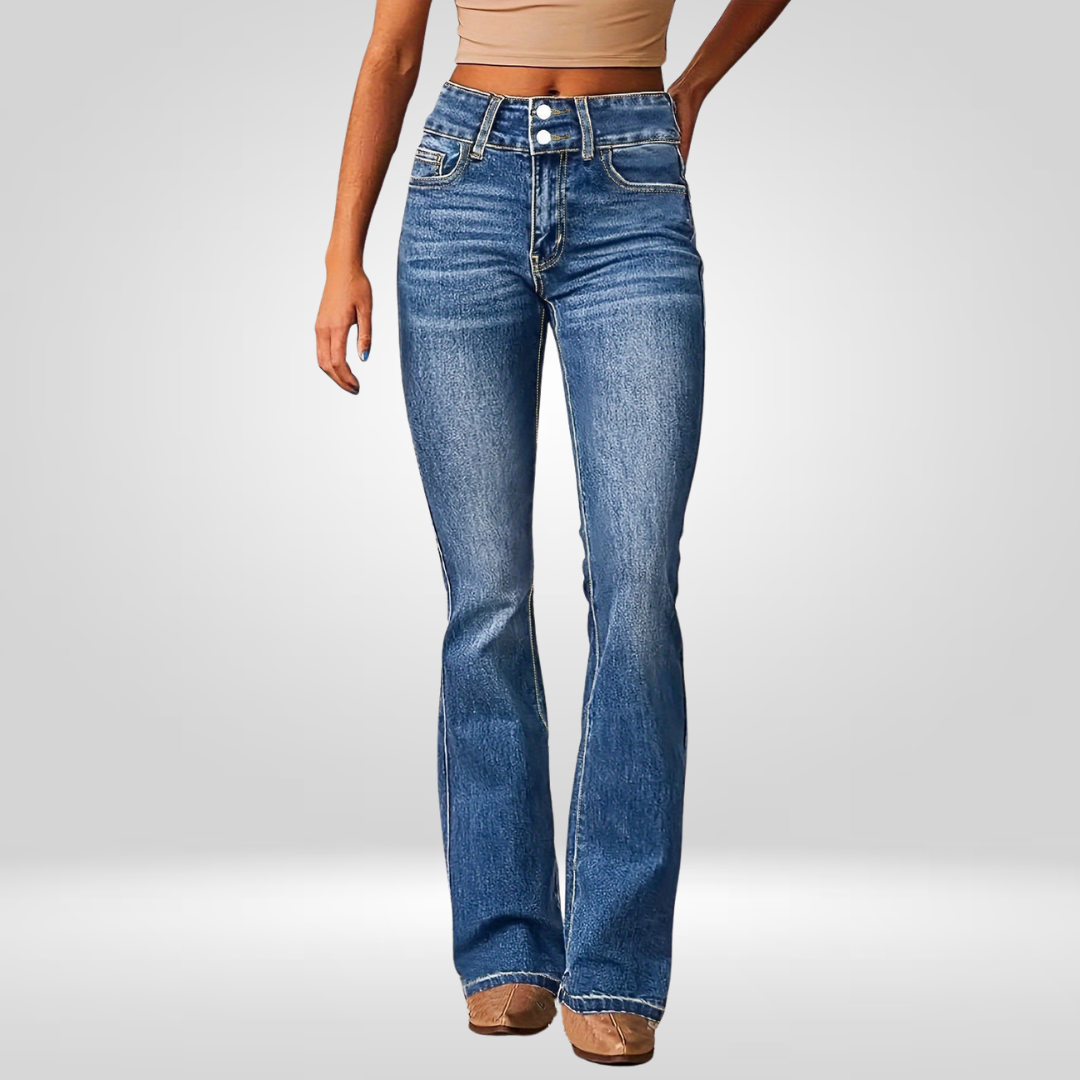 Aya | Jeans a Zampa Vita Alta