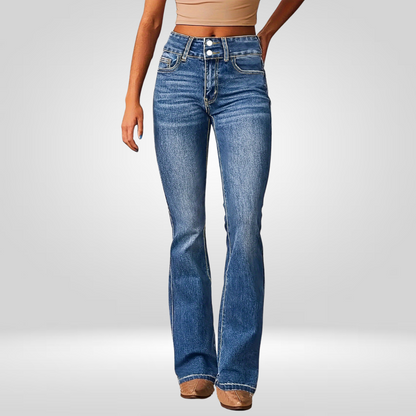 Aya | Jeans a Zampa Vita Alta