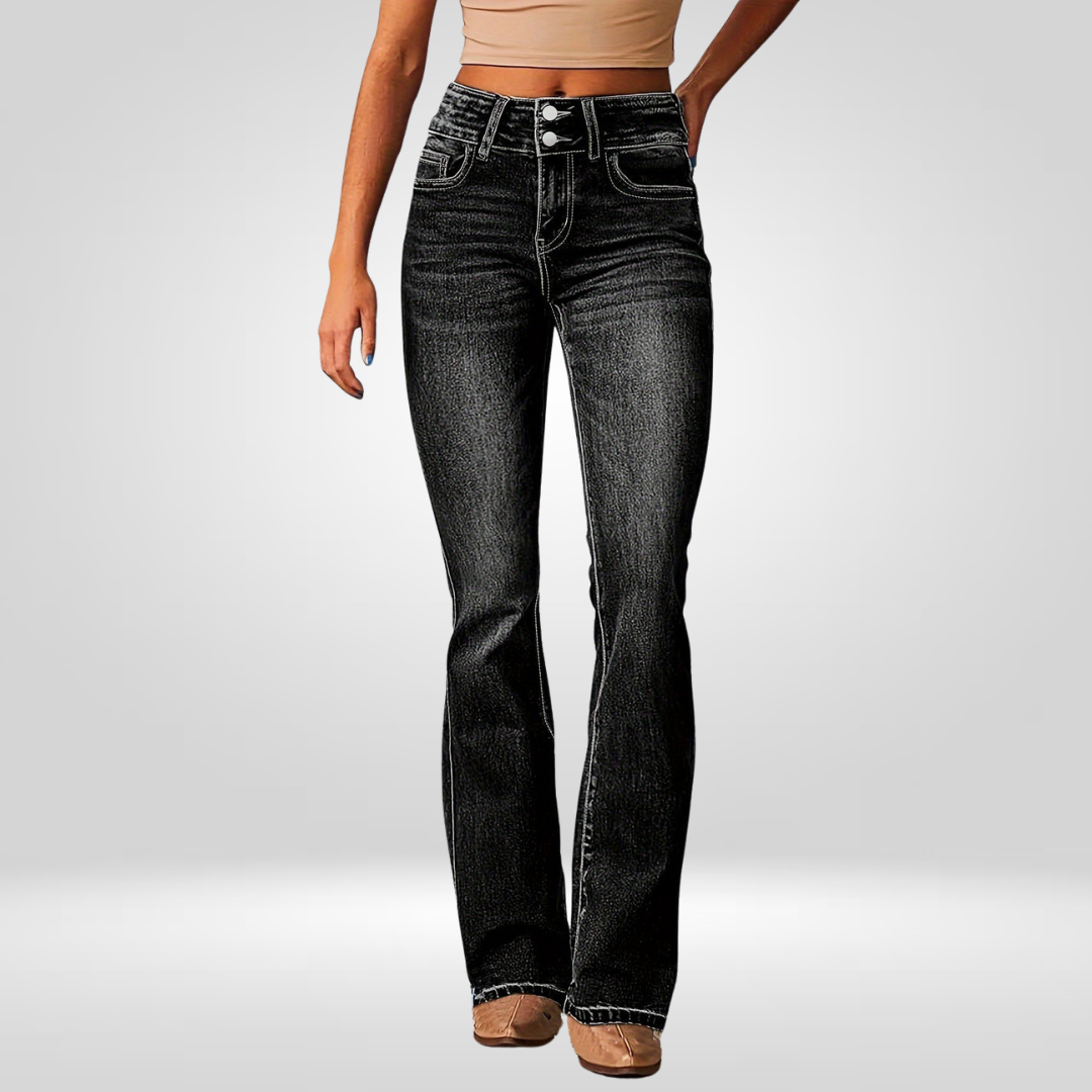 Aya | Jeans a Zampa Vita Alta