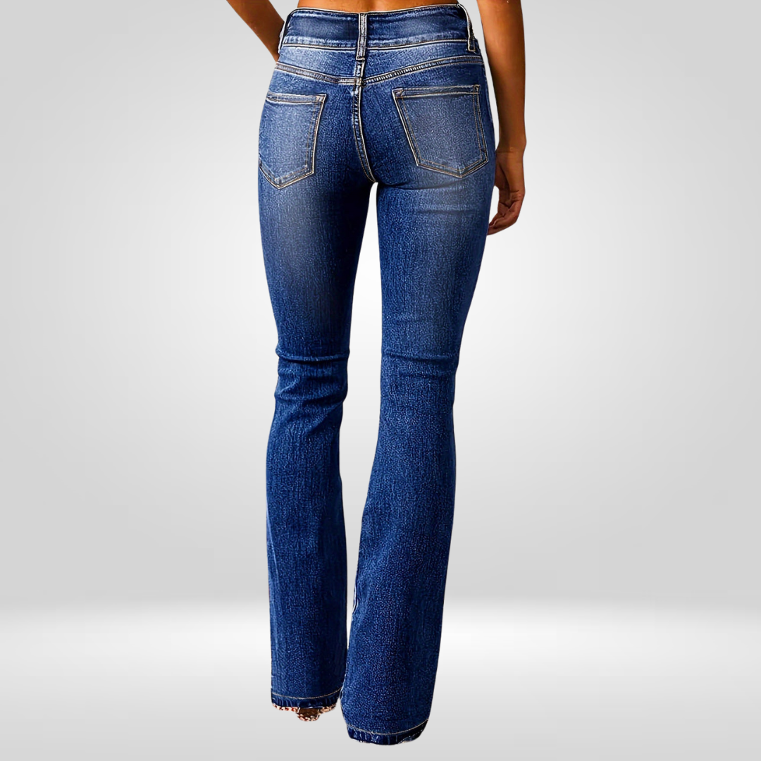 Aya | Jeans a Zampa Vita Alta