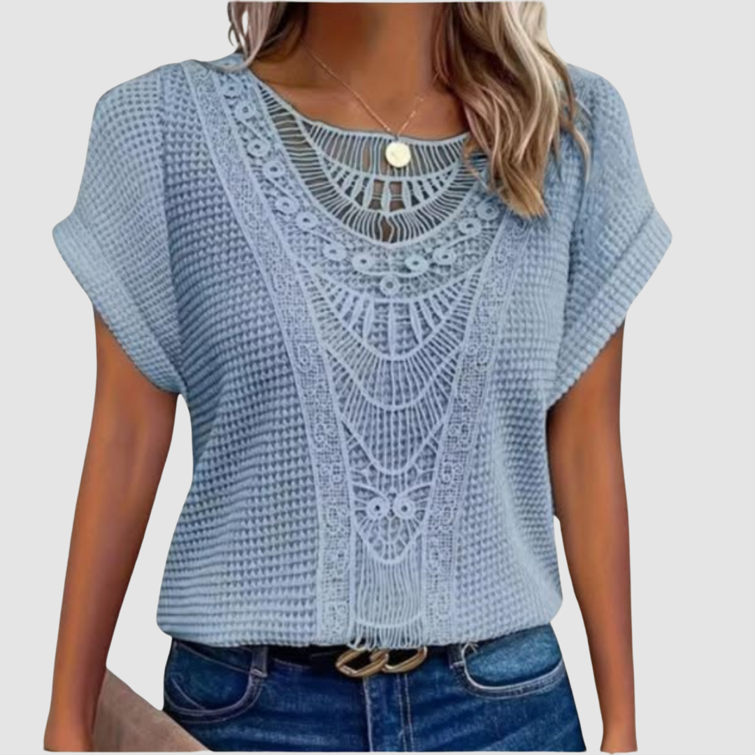 Sophie | Top in Pizzo Chic