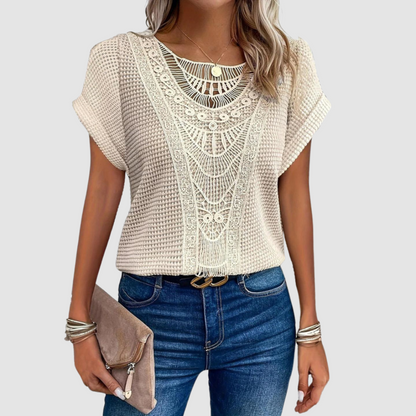 Sophie | Top in Pizzo Chic