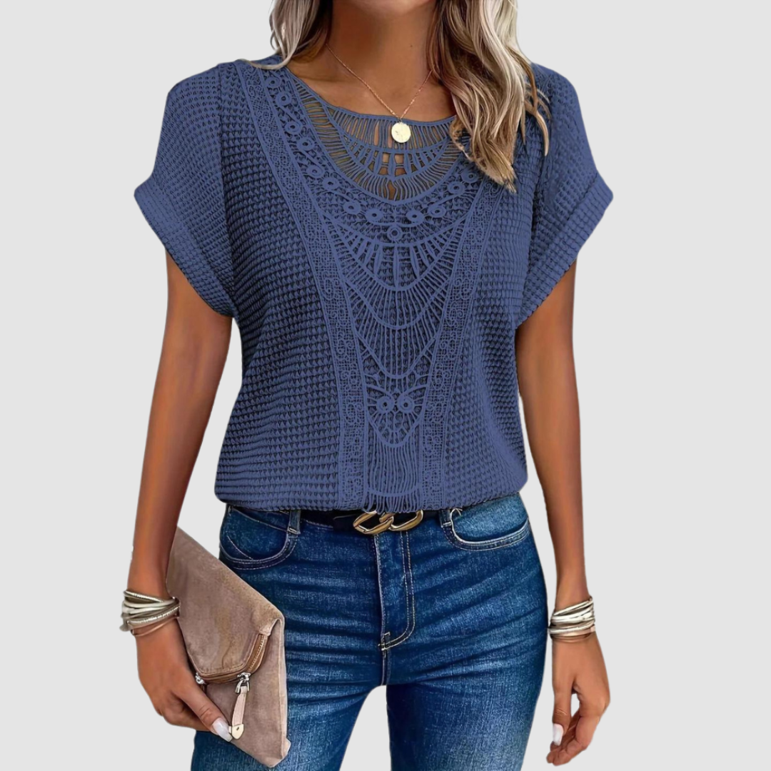 Sophie | Top in Pizzo Chic