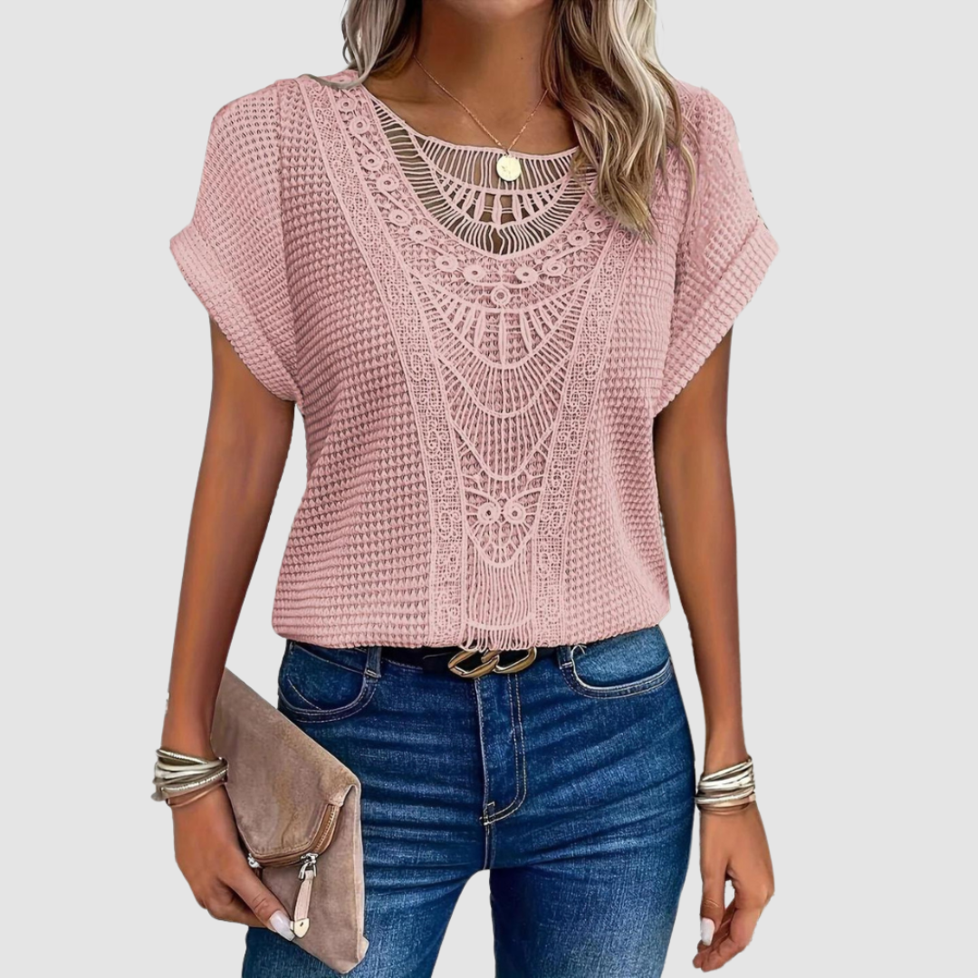 Sophie | Top in Pizzo Chic