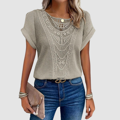 Sophie | Top in Pizzo Chic