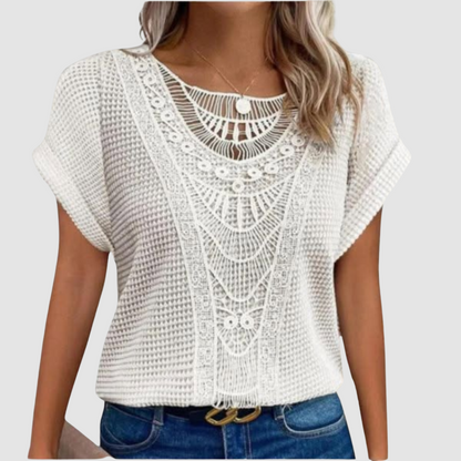 Sophie | Top in Pizzo Chic