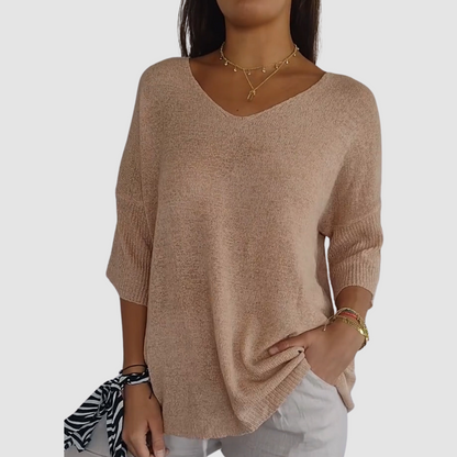 Camille | Top in Maglia Scollo a V