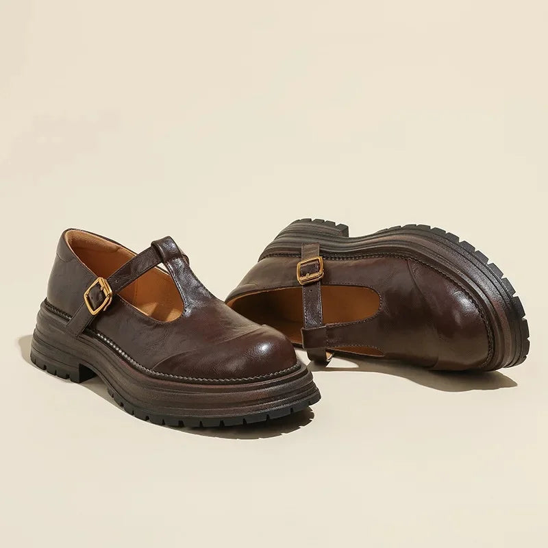 MARY JANE | Scarpa in Pelle Elegante