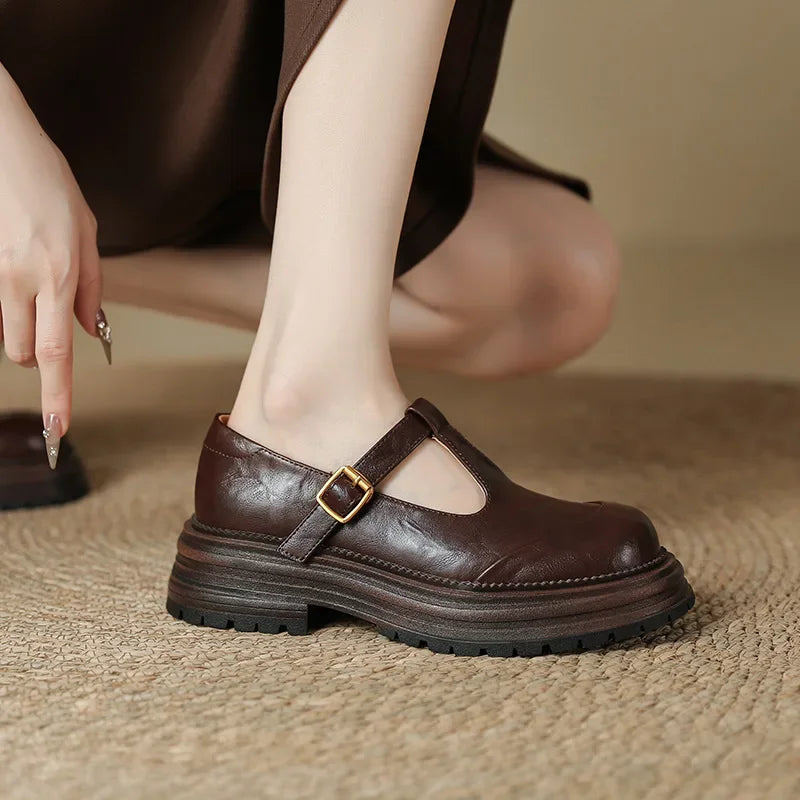 MARY JANE | Scarpa in Pelle Elegante