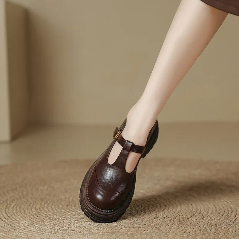 MARY JANE | Scarpa in Pelle Elegante