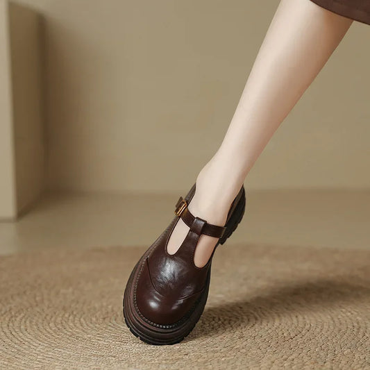 MARY JANE | Scarpa in Pelle Elegante