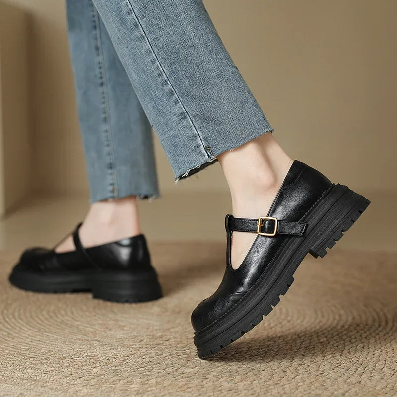 MARY JANE | Scarpa in Pelle Elegante