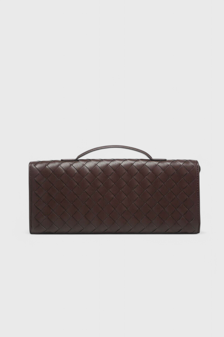 Melanie | Borsa a Mano con Fiocco Dorato