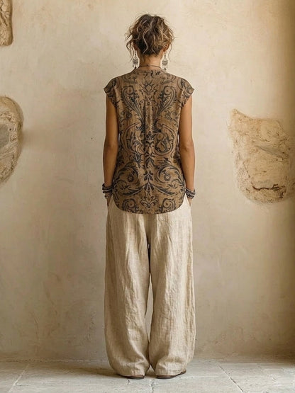 Francesca | Completo Naturale in 3 Pezzi