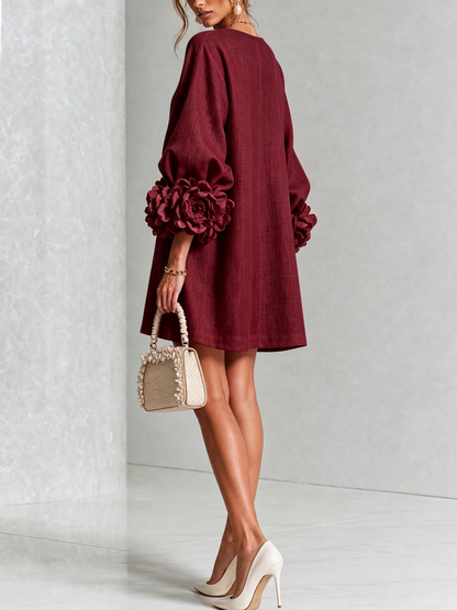 Rosalie | Abito Mini con Bottoni