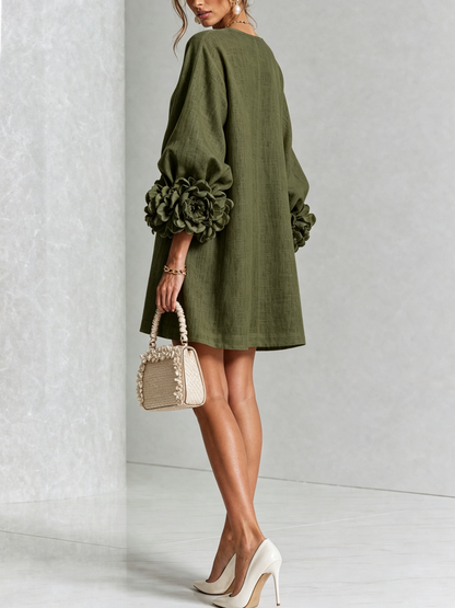 Rosalie | Abito Mini con Bottoni