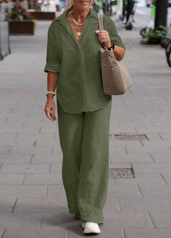 Denice | Completo Casual Elegante in Due Pezzi