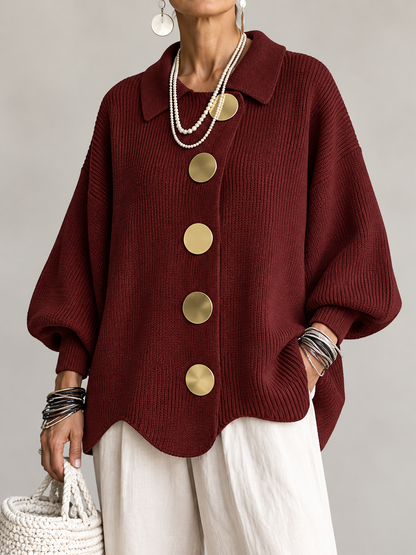 Ardelle | Cardigan Oversize con Collo