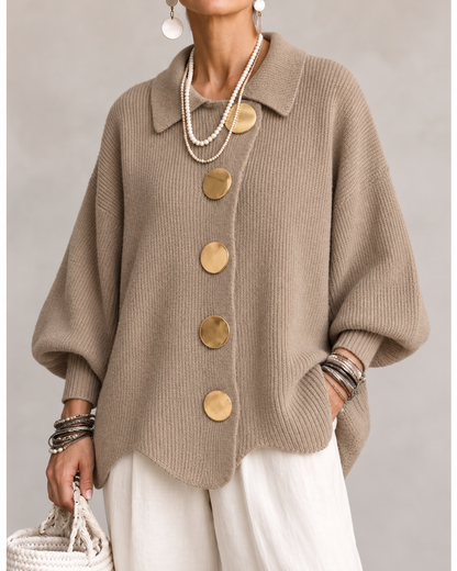 Ardelle | Cardigan Oversize con Collo