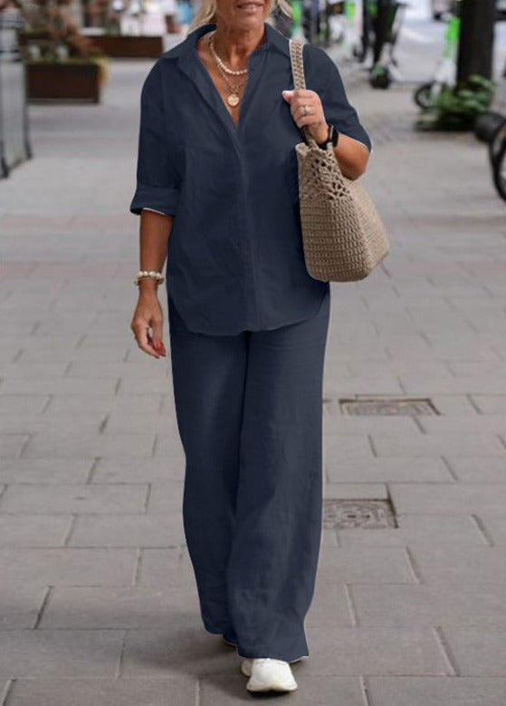Denice | Completo Casual Elegante in Due Pezzi