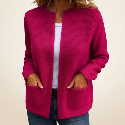 Diane | Cardigan Morbido con Zip