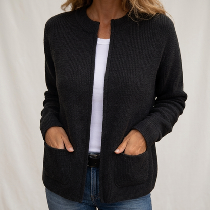 Diane | Cardigan Morbido con Zip