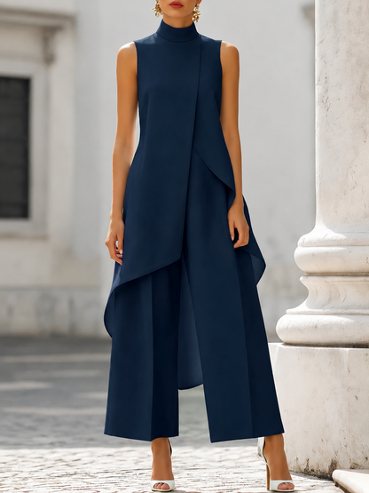 EVERLY | Completo Elegante a Gamba Larga in Due Pezzi