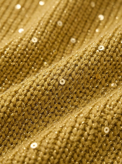 Isadora | Cardigan Oversize con Collo e Grandi Bottoni in Metallo