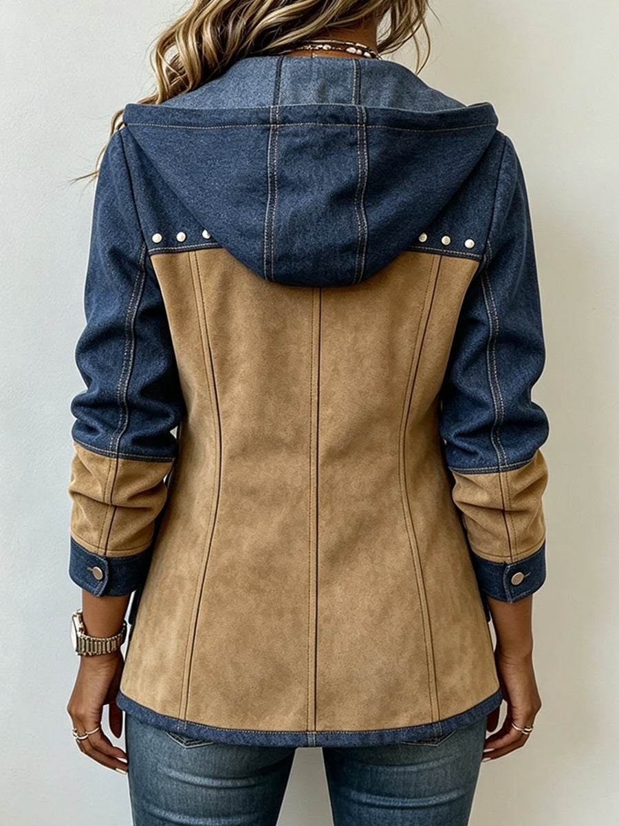Fawnridge | Giacca con Cappuccio Patchwork