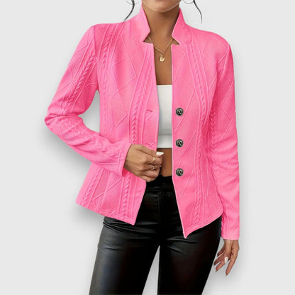 Loretta | Cardigan Testurizzato con Bottoni
