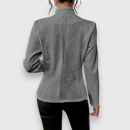 Loretta | Cardigan Testurizzato con Bottoni