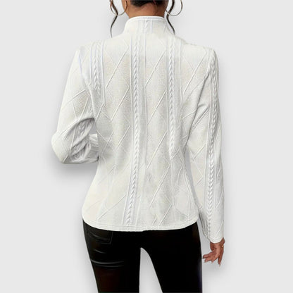 Loretta | Cardigan Testurizzato con Bottoni